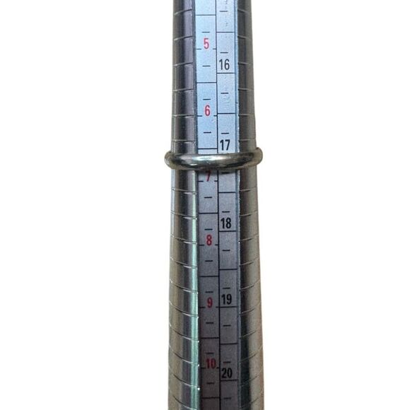 Handmade Sterling Silver Plated Teardrop Gemstone Ring - Picture 5 of 6